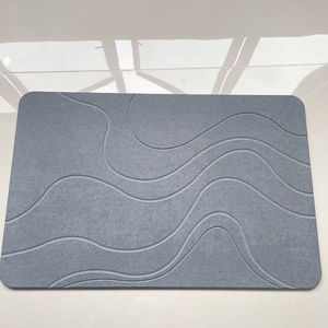 Tappetino bagno diatomee <span class=keywords><strong>in</strong></span> terra diatomica 60*39cm per il bagno per il piede e l'assorbimento dell'acqua ad asciugatura rapida per la doccia <span class=keywords><strong>in</strong></span> <span class=keywords><strong>pietra</strong></span> di Diatomite - Product Image 1