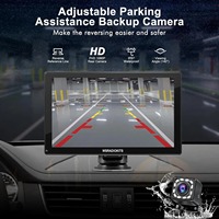 Radio de Coche Estéreo con Pantalla LCD de 10.4 Pulgadas con Android Auto y CarPlay para Ford Kuga/C-Max/Escape 2013-2018, Navegación GPS, Pantalla Táctil