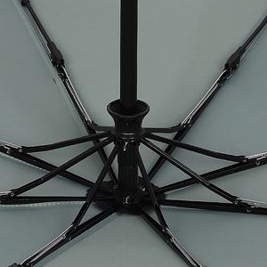 Parapluie pliant de voyage de haute qualité, entièrement automatique, style coréen minimaliste, avec logo personnalisé, armature en fibre de verre - Product Image 3