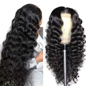 Pre Pluck Closure Human Hair HD Lace Wigs Glueless Full Lace Front Wigs For Black Women Brazilian Hair Hd Lace Frontal Wigs