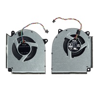Kit de 3 ventilateurs CPU GPU HDD silencieux 4 broches 12V 6W avec roulement hydraulique et dissipateur thermique en cuivre et aluminium pour refroidissement d'ordinateur portable ROG Strix G634