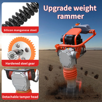 Compacteur de sol à percussion électrique, essence ou diesel, 90 kg, 100 kg, moteur 3,5 T, force d'impact élevée, haute efficacité