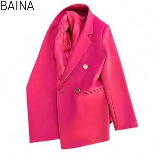 Abrigo de Mujer 2025, Blazer de Manga Larga, Estilo Coreano, Lujoso, Corte Holgado, Ropa Femenina - Product Image 2