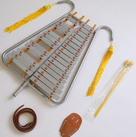 Glockenspiel Orff de Aluminio Plateado de 27 Tonos, Vibrafono en Caja para Educación Temprana en Jardín de Niños
