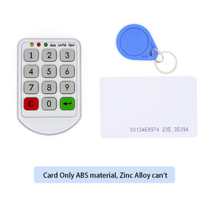 Keyless Điện Tử Mật Khẩu Kỹ Thuật Số Bàn Phím Số Thay Đổi Phòng Nhựa 4 Chữ Số Khóa Khóa - Product Image 5