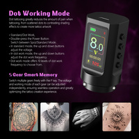 Machine à tatouer sans fil professionnelle XNET KP 1600mAh avec course réglable de 2,0 à 4,2 mm pour les artistes débutants, art corporel