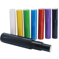 Tuyau de protection en silicone PE à paroi intérieure lisse pour câble à fibre optique FTTH, système de conduit télécom enterré