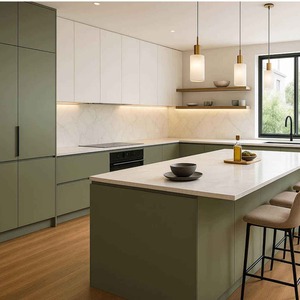 Armadietti da cucina classici modulari europei di lusso Foshan Design 3D tipo di isola dal guardaroba dell'<span class=keywords><strong>armadio</strong></span> da cucina - Product Image 2