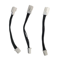 Konektor 12-pin Male-to-female untuk Kabel Elektronik dan Otomotif Inti Tembaga Buatan Khusus