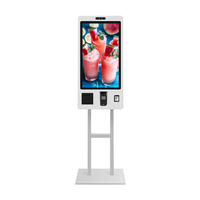 Bornes de paiement, stands en libre-service, machine de paiement à écran tactile à usage unique, commande de restaurant, borne de commande