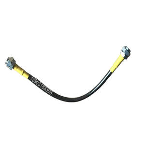 SAE J1401 tubo <span class=keywords><strong>freno</strong></span> <span class=keywords><strong>Auto</strong></span> idraulico intrecciato in acciaio inox con ferro M10x1 <span class=keywords><strong>raccordi</strong></span> convessi per <span class=keywords><strong>Auto</strong></span> - Product Image 1