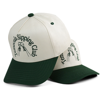 Casquette de baseball en coton sur mesure à 5 panneaux avec broderie de lettres personnalisée, casquette snapback sport pour la promotion des marques, vêtements d'équipe unisexes