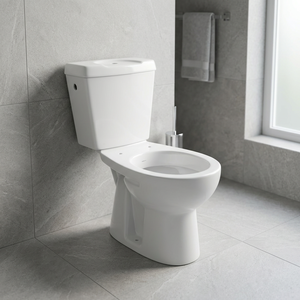 ชุดตู้น้ำเซรามิกสองชิ้นสำหรับห้องน้ำชุด WC ใหม่ล่าสุดอินเดีย - Product Image 3