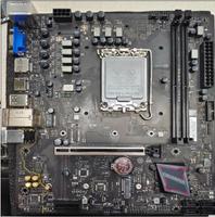 Carte mère de jeu pour ordinateur de bureau JWIPC Intel H610 Micro-ATX, DDR4 double canal 64 Go, graphismes intégrés, SATA, WiFi, socket, neuve