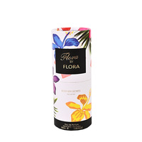 Boîte cylindrique en carton personnalisée, écologique et recyclable, avec gaufrage, pour emballage de gloss à lèvres, baume à lèvres, déodorant, crème pour le visage, crème pour les yeux