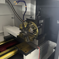 Tour à toupies CNC CK6140 avec contrôleur GSK980TDC, mandrin hydraulique en option, tourelle à 6 postes pour le traitement des pièces métalliques