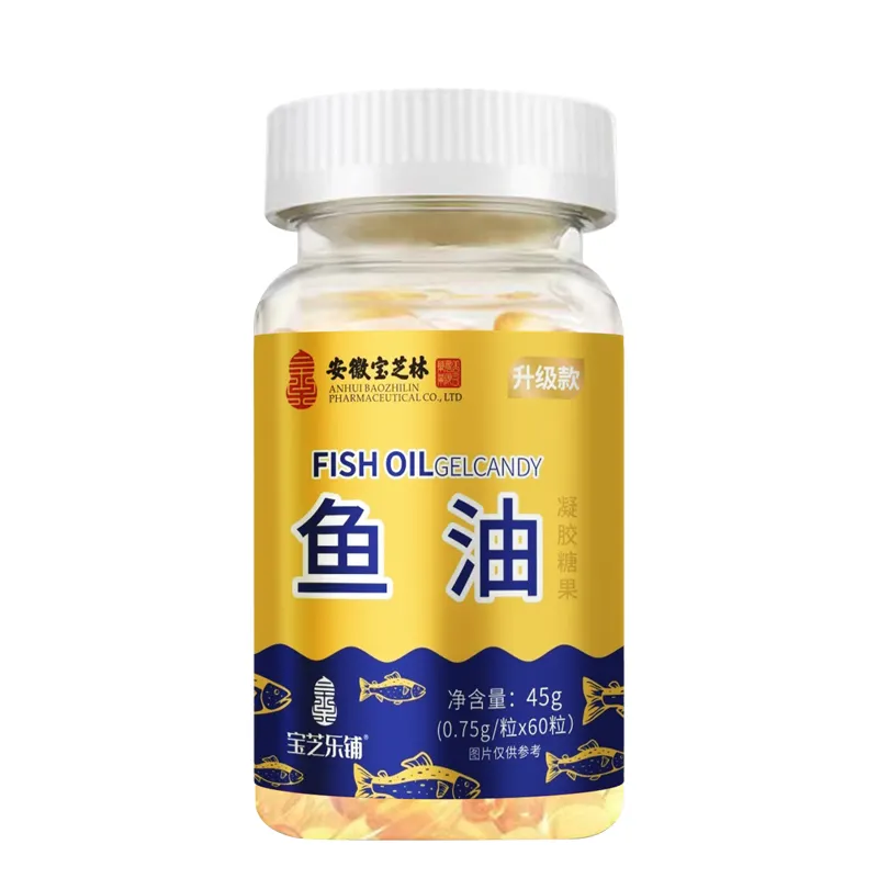 OEM/ODM Capsules molles d'huile de poisson de haute mer Oméga 3 Softgel DHA EPA