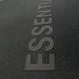 Etichetta stampata indumento per trasferimento di calore etichette spesse Logo 3D personalizzato etichette per trasferimento di calore in Silicone ferro sulla camicia