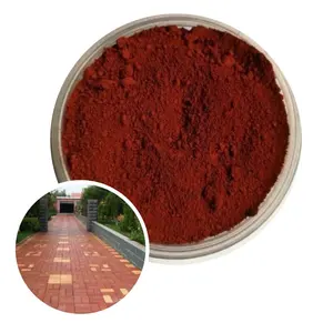 Manufacturers Supply Color Tile Paint Cement Iron Oxide Red Powder Ceramic Coating