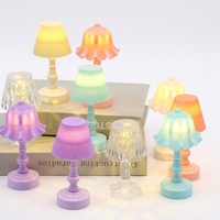 Lampe de bureau décorative en forme de fleur, petite veilleuse, ornement, lampe d'ambiance pour mariage, salon, bureau, chevet