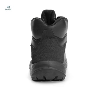 Stivali di <span class=keywords><strong>Sicurezza</strong></span> Comodi e Leggeri - Design Italiano in Pelle, Punta in Acciaio, Scarpe da <span class=keywords><strong>Lavoro</strong></span> Antiscivolo per Operai di Fabbrica e Ufficio - Product Image 4