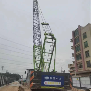 Grúa sobre orugas Zoomlion barata de 55 toneladas, grúa móvil Sany usada de 55T, gran oferta, buen estado de funcionamiento, precio económico - Product Image 1