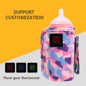 Sac isotherme chauffe-biberon USB pour poussette, chauffe-lait et eau, sécurisé pour bébés, idéal pour les voyages en extérieur - Product Image 1