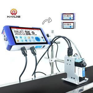 Hanjie Thermal Industrial Inkjet Printer XP600 <strong>Print</strong> Head 600dpi Resolution Fast Dry Ink Online Batch <strong>Coding</strong> <strong>Machine</strong> - Product Image 2