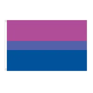 热卖定制同性恋骄傲旗帜3x5Fts美国LGBT彩虹旗帜旗帜