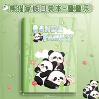 D-09003 A7 Pocket Notebook Hochwertiges Mini-Notebook Hart gesicht ige Hand Ledger Student Blank Draft Notebook