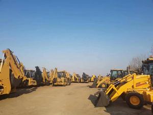 Importato dal giappone in buone condizioni pala gommata nuovo caricatore per escavatore CAT420 CAT416 JCB JCB3CX JCB4CX venduto a un prezzo basso - Product Image 3