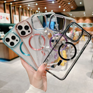 Custodie per Telefoni di Alta Qualità Antiurto Elettroplaccate, Cover in TPU per iPhone 16 Pro Max, iPhone 15 Plus, iPhone 14 - Product Image 2