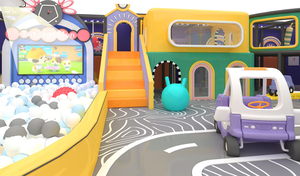 Nuevo Estilo de Equipo de Juegos de Plástico para Interiores, Comercial, para Niños, para el Hogar, la Escuela y Áreas de Juego en Centros Comerciales - Product Image 6