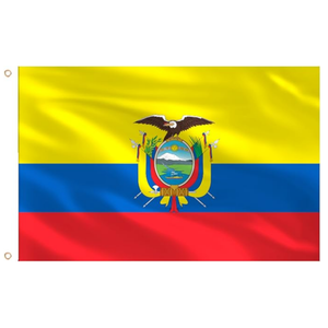 Drapeau promotionnel de la RDC pour les supporters de football 2026, drapeau personnalisé 3x5 pieds, bannière sublimée sur mesure, design personnalisé - Product Image 2