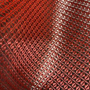 3k 240G 자카드 케블라 하이브리드 레드 컬러 탄소 섬유 패브릭 천 - Product Image 4