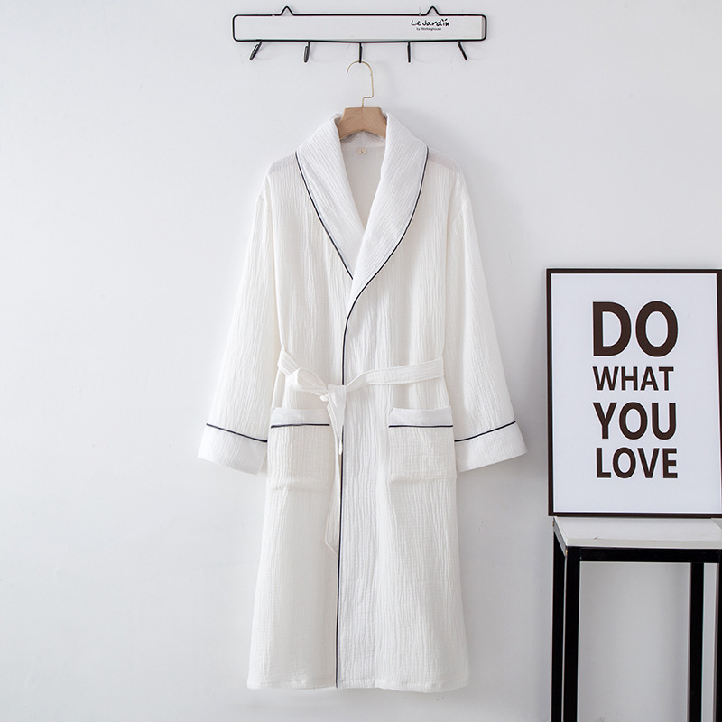 White belt nightgown