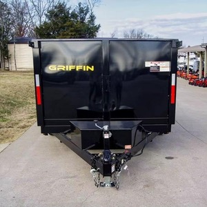 IROONBULL New Used 4 Wheel 3-10 Ton Agriculture <b>Farm</b> Dump <b>Trailer</b> Gear Hydraulic Motor 2 Year Warranty High Productivity Tow - Product Image 3