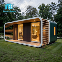 Cabane Apple préfabriquée moderne de luxe, petite maison, maisons conteneurs personnalisées, pod de travail, conception de villa