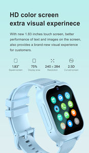 <span class=keywords><strong>Montre</strong></span> <span class=keywords><strong>connectée</strong></span> pour enfants, montres intelligentes avec GPS, appels vidéo 4G, dispositifs de suivi de la localisation, carte SIM pour enfants - Product Image 4