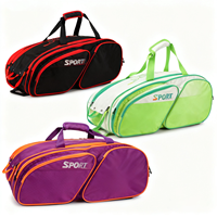 Sac à dos de pickleball Tour Elite Pro Fashion en polyester, capacité imperméable de 30-40L pour pickleball, tennis, badminton, tennis de table