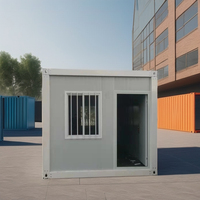 Maison de bureau mobile modulaire luxueuse et compacte, préfabriquée, détachable, en conteneur, moderne, respirante, multifonctionnelle pour l'extérieur