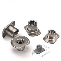 Écrou de positionnement tactique en T pour casque, M4/M5/M6/M8/M10, ovale, électroplaqué, anti-déchirure, pour fixation intégrale