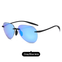 Lunettes de soleil de Sport polarisées pour femmes et hommes, nouveau design de mode pilote, lunettes de soleil polarisées pour pêche, marque privée, 2023, 2023