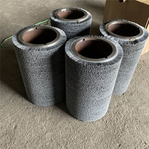 <span class=keywords><strong>Brosse</strong></span> à rouleau en Nylon Abrasive, pour polissage industriel, <span class=keywords><strong>brosse</strong></span> à roulettes <span class=keywords><strong>rotative</strong></span> pour bois, métal, <span class=keywords><strong>brosse</strong></span> à rouleaux en spirale - Product Image 5