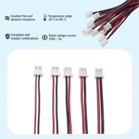 Konektor Housing Female Custom Jst 2 3 4 5 6 7 8 P 100 cm Header Xh 2.54 mm Konektor Kabel