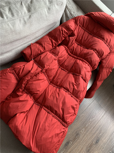 Piumino da Donna Invernale in Piuma d'Oca Bianca 2024 Nuovo Stile con Collo Alto e Vita Regolabile Giacca Lunga - Product Image 6