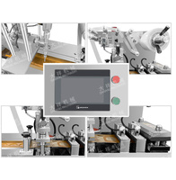Machine d'emballage sous blister PVC pour miel, confiture, chocolat liquide et beurre de qualité alimentaire DPP-115