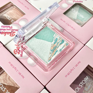 Palette de fards à paupières 3 couleurs waterproof, effet mat, scintillant et pailleté, pour maquillage et contouring - Product Image 4