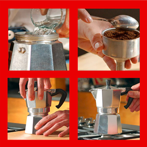 Cafetière Moka en aluminium 3/6/9/12 tasses, <span class=keywords><strong>Percolateur</strong></span> <span class=keywords><strong>à</strong></span> <span class=keywords><strong>café</strong></span> expresso, Cafetière Moka Premium, Tasse <span class=keywords><strong>à</strong></span> expresso anti-fuite - Product Image 4