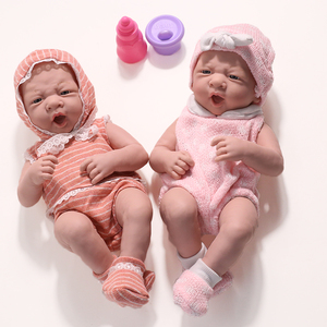 Muñecas <span class=keywords><strong>Reborn</strong></span> de Silicona de Cuerpo Completo Realistas de 35 cm, Juguetes de Vinilo Suave, Bebé <span class=keywords><strong>Reborn</strong></span>, Muñeca de Juguete para Niños, Regalo para Recién Nacidos - Product Image 3